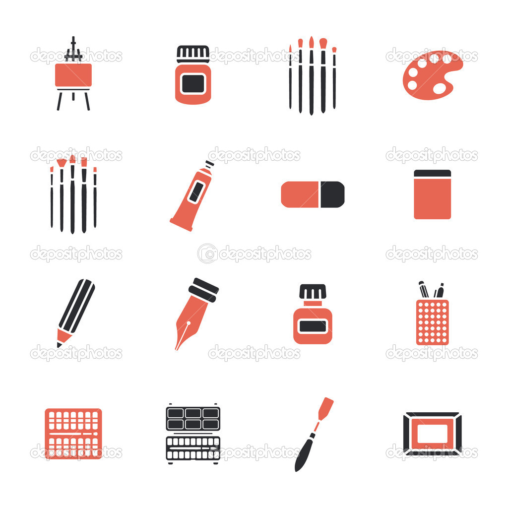 Art Supplies Icon