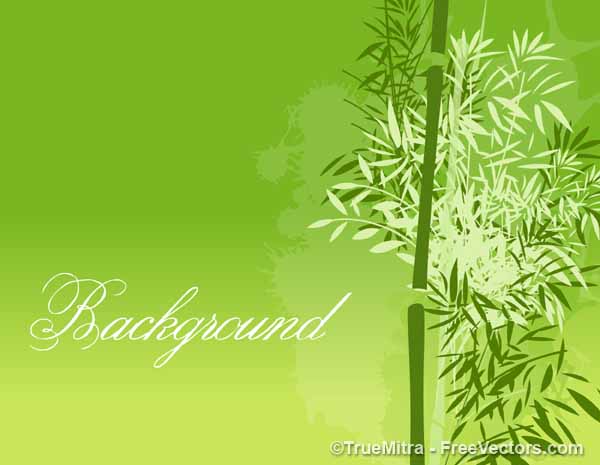 Bamboo Tree Vector Silhouettes