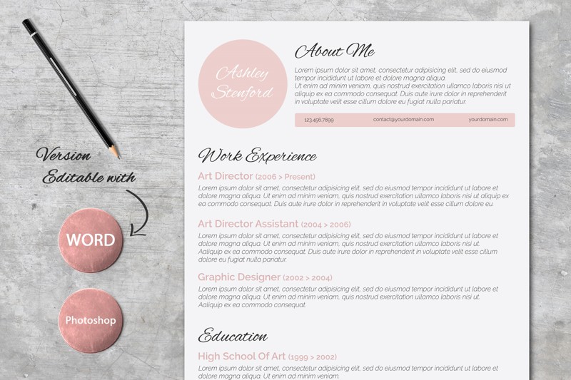 Beautiful Resumes Graphic Design