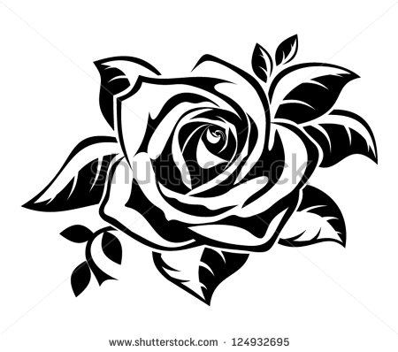 Black Rose Silhouette Black Rose Silhouette