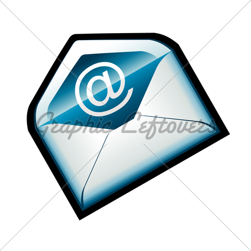 Blue Email Icon