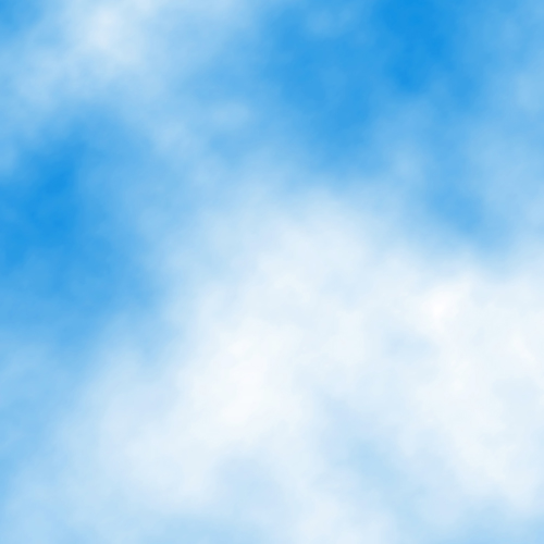 Blue Sky with Clouds Background Vector