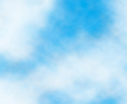 Blue Sky with Clouds Background Vector