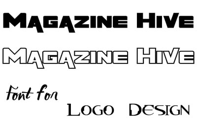 Business Logo Fonts Design