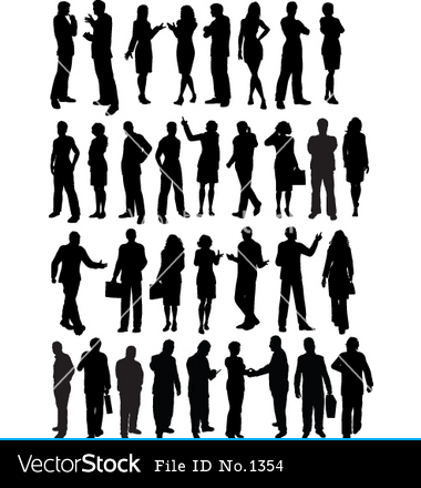 15 Vector People Outline Images