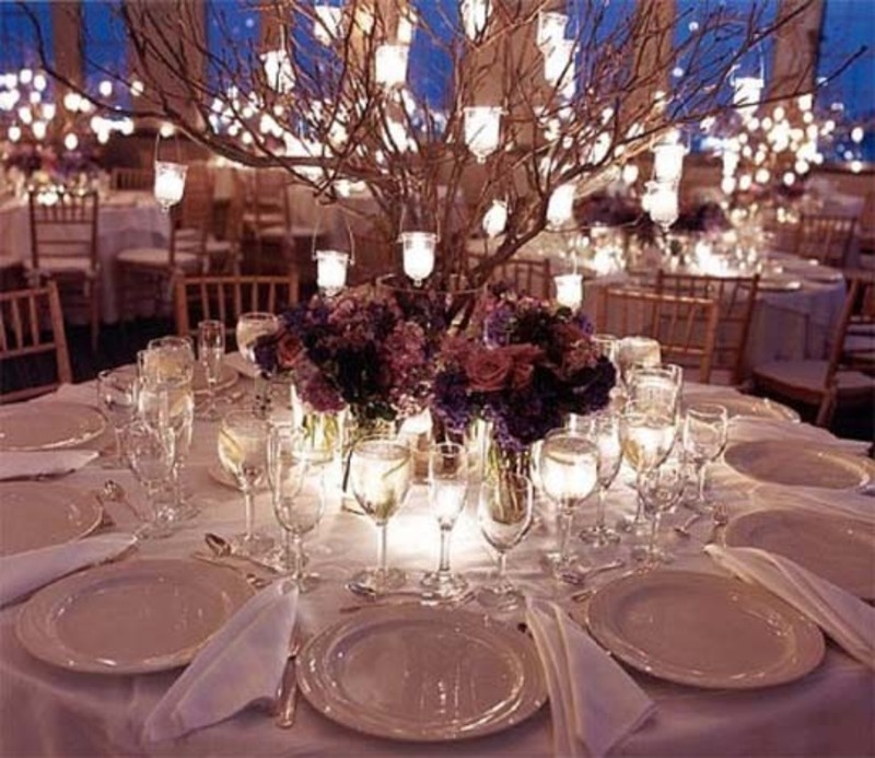 Candle Wedding Centerpieces Ideas