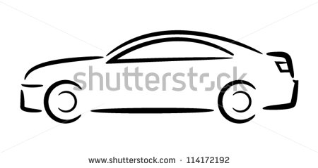 Car Outline Vector