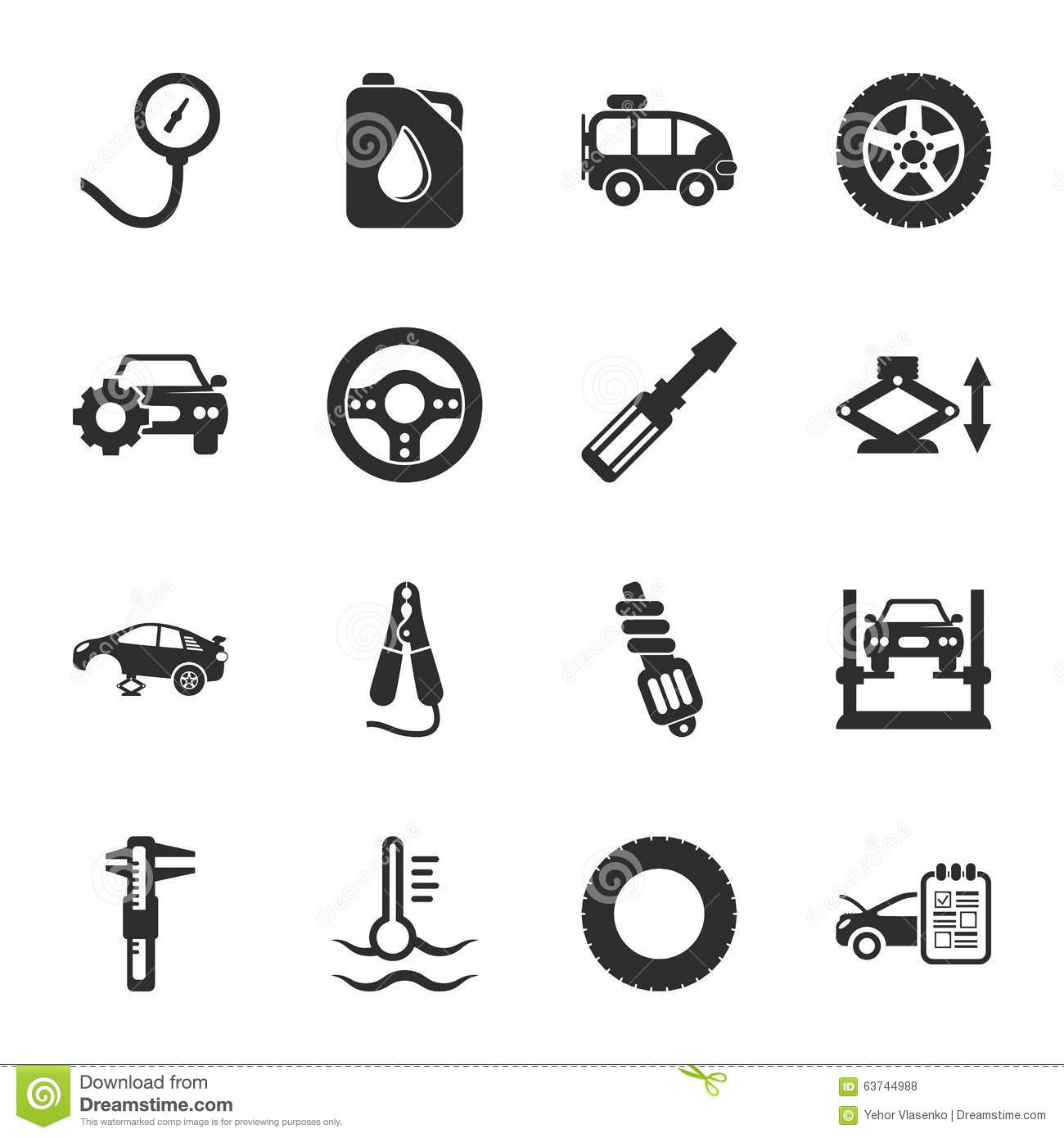 Car Repair Icons