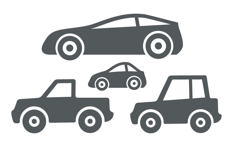 Car Vector Graphics Icons