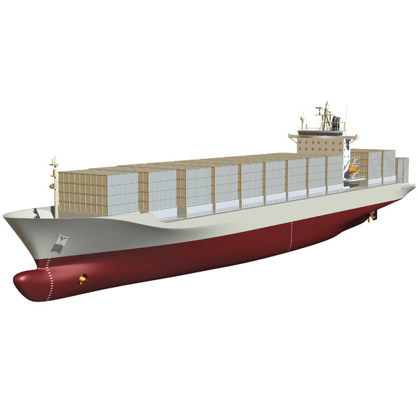 Cargo Container Ship