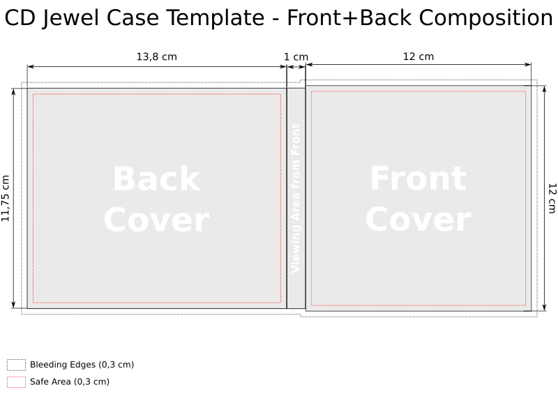 CD Jewel Case Cover Templates CD Jewel Case Cover Templates