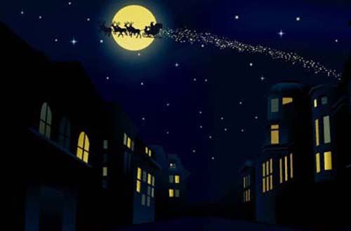 Christmas Night Scenes