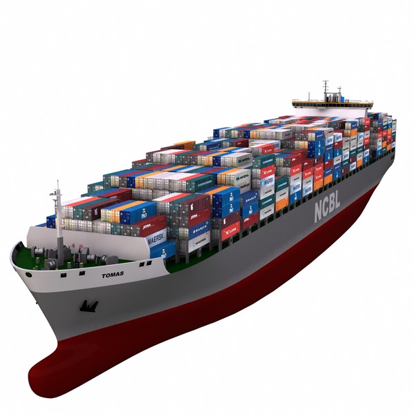 Container Ship 3D-models