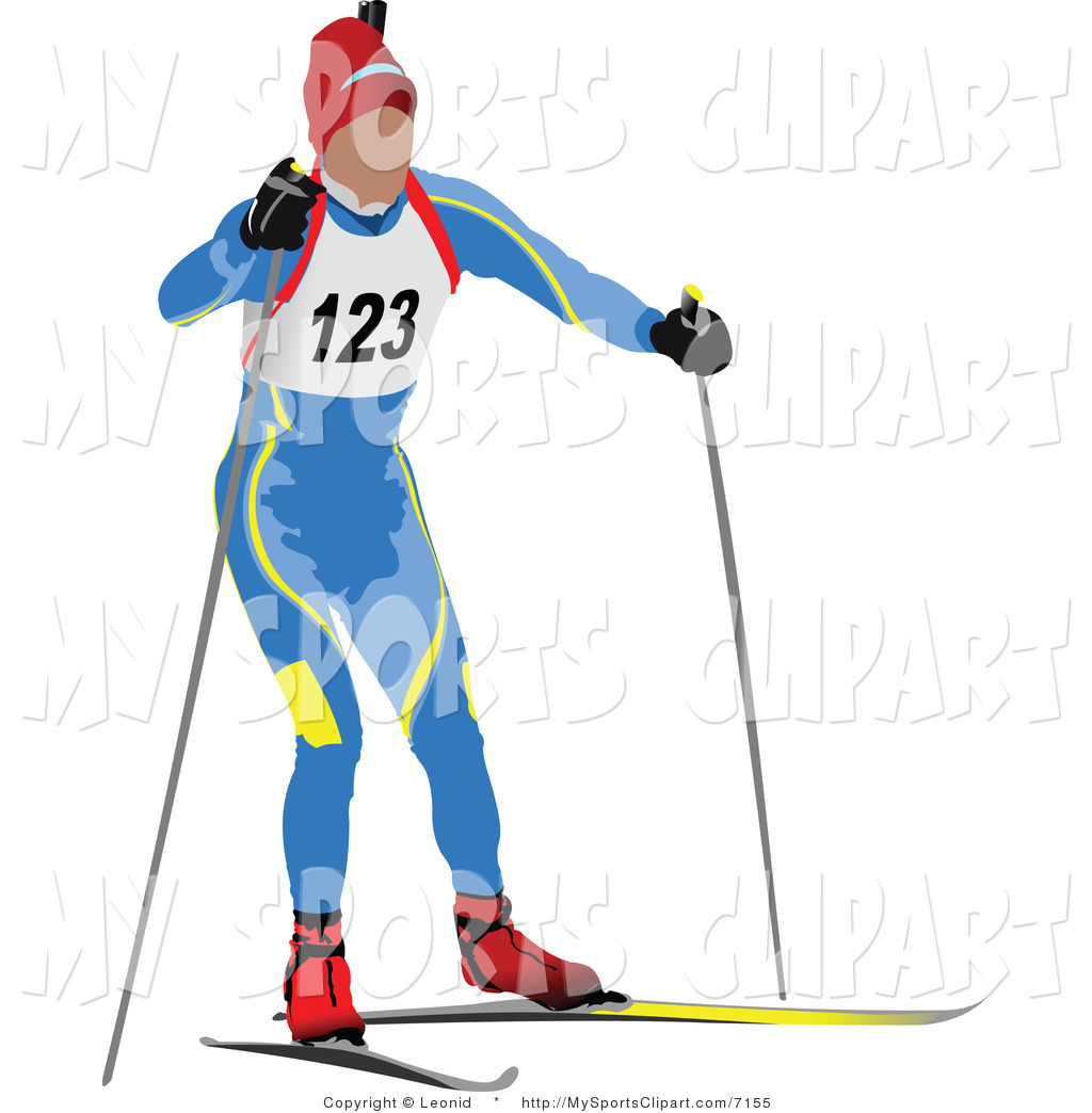 Cross Country Skiing Clip Art