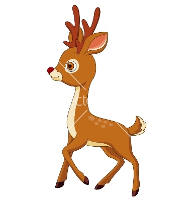 Cute Cartoon Baby Deer