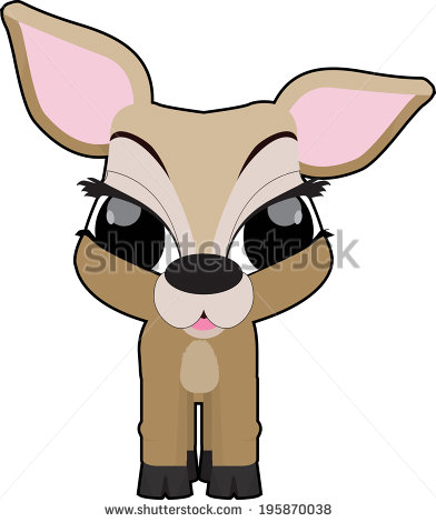 Cute Cartoon Deer Bambi