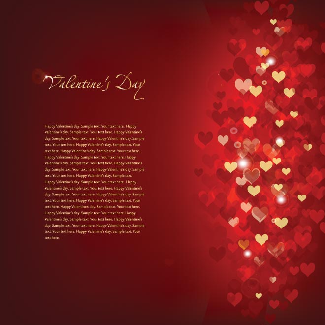 Day Valentine Heart Pattern
