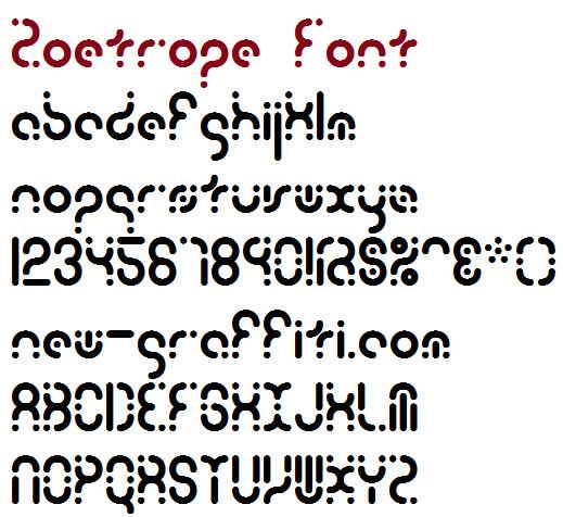 Decorative Font Styles Alphabet