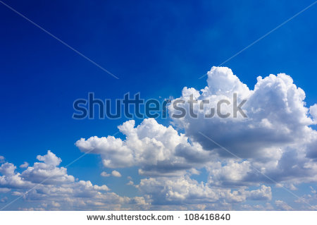 Deep Blue Sky Clouds