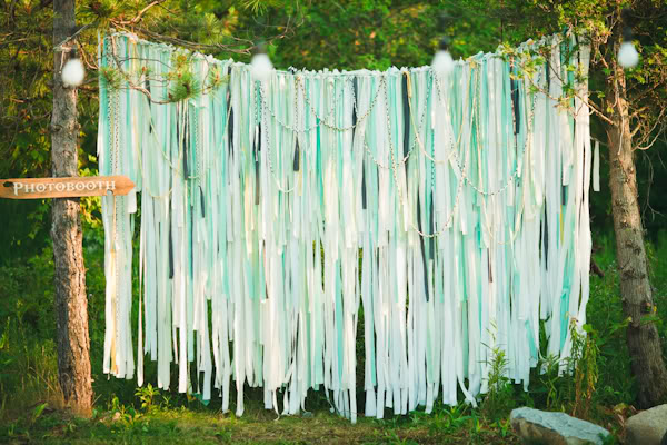 DIY Wedding Backdrop Fabric DIY Wedding Backdrop Fabric