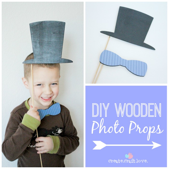 DIY Wooden Photo Props