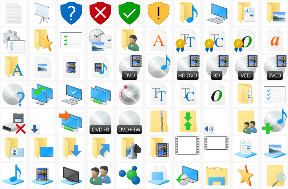 Download Windows 10 Icons