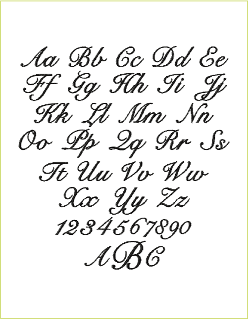 Fancy Handwriting Fonts