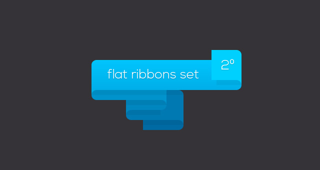 Flat Ribbon Design