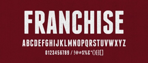 Franchise Font Free