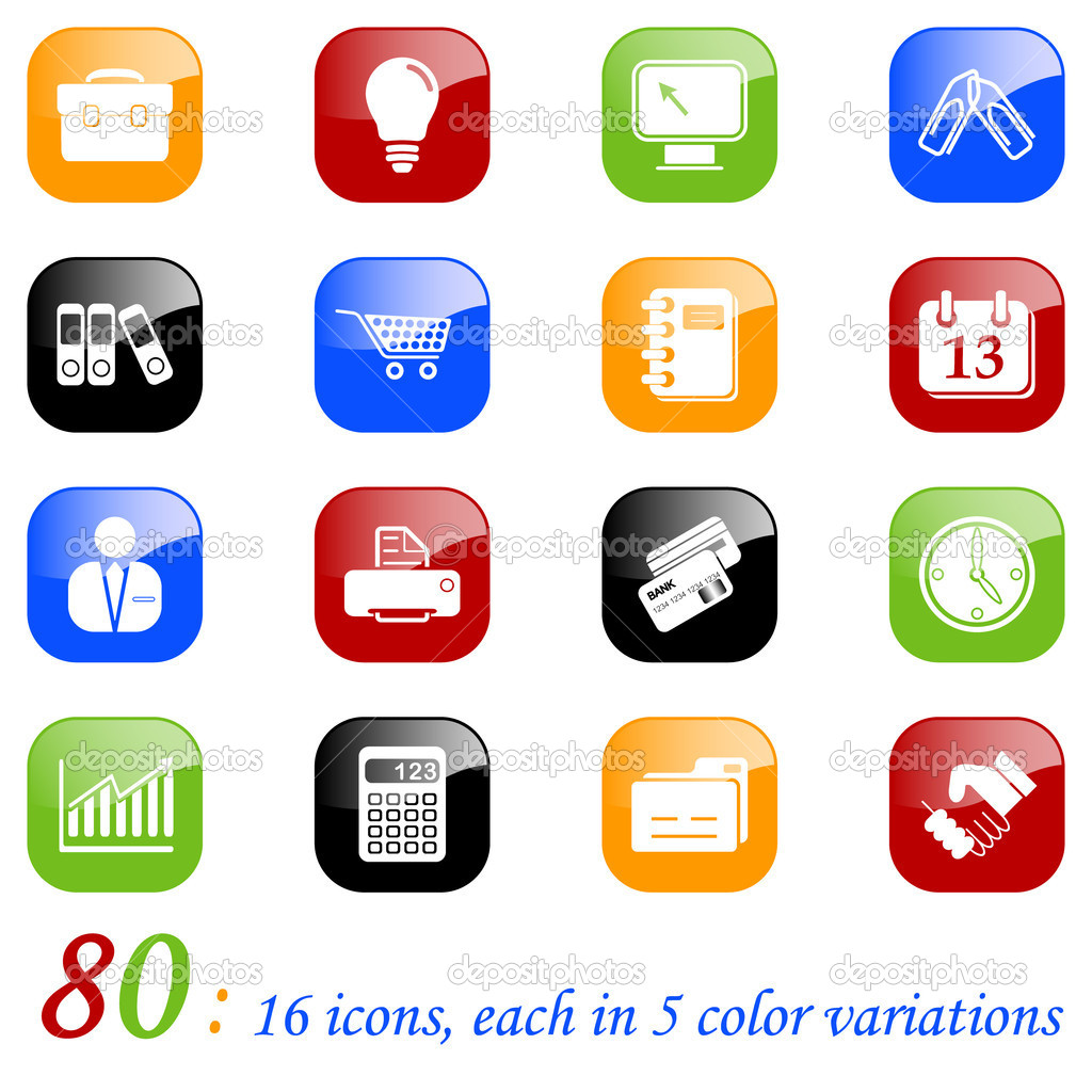 Free Business Icons Color