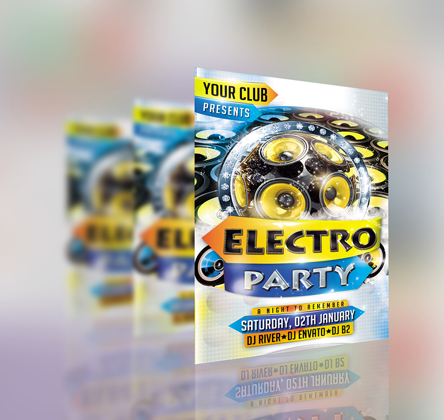 Free Flyer Mock Up Psd