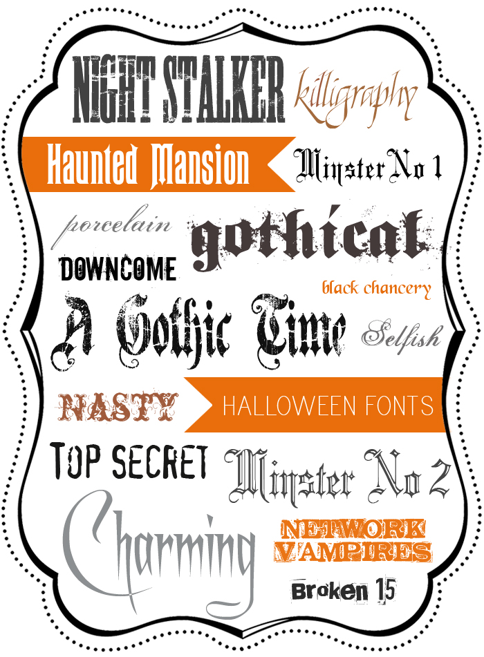 Free Halloween Fonts