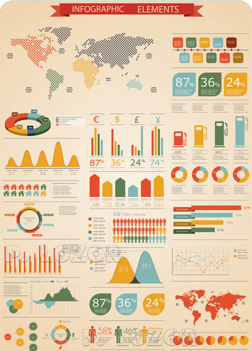 Free Infographic Vector Elements