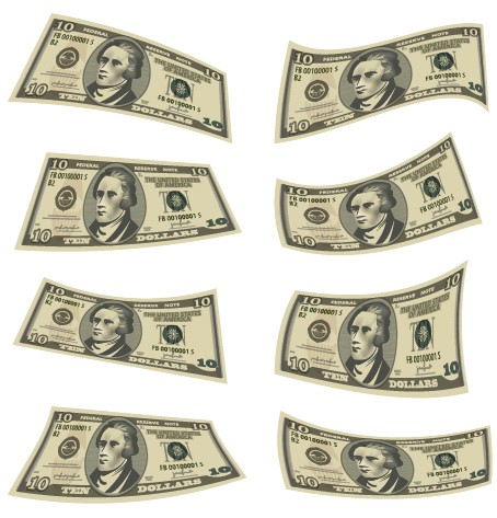 Free Money Vector Graphics