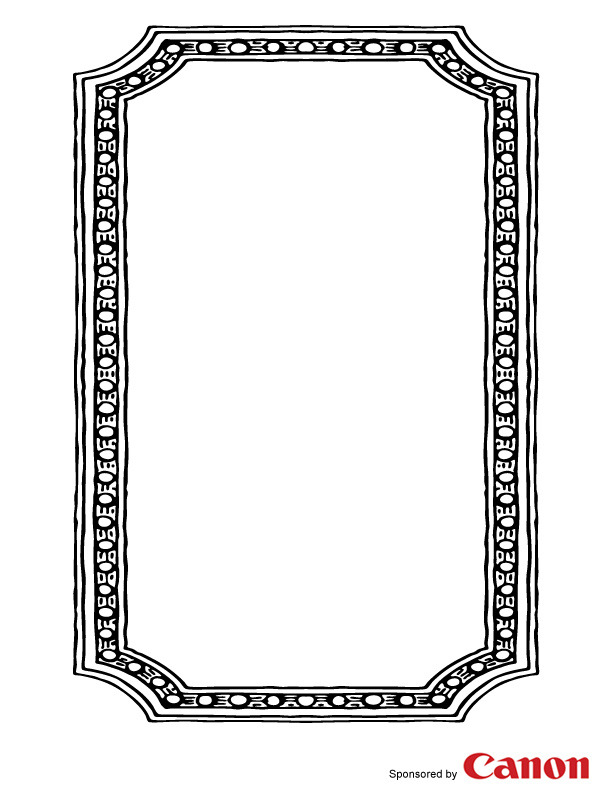 5 Free Downloadable Picture Frame Templates Images ...