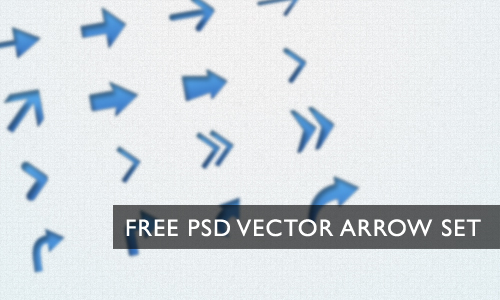 Free Psd Arrows