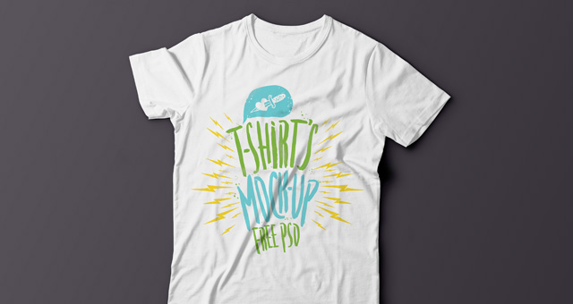 Free Psd T-Shirt Mockup Template Free Psd T-Shirt Mockup Template