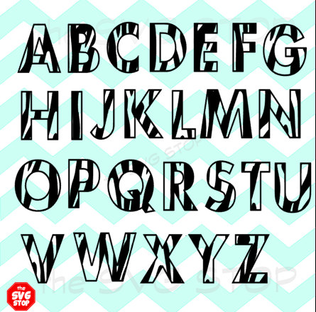Free SVG Files for Cricut Fonts