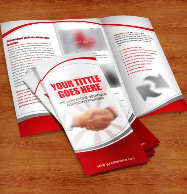 Free Tri-Fold Brochure Template PSD