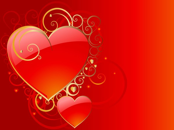 Free Valentine Backgrounds Hearts