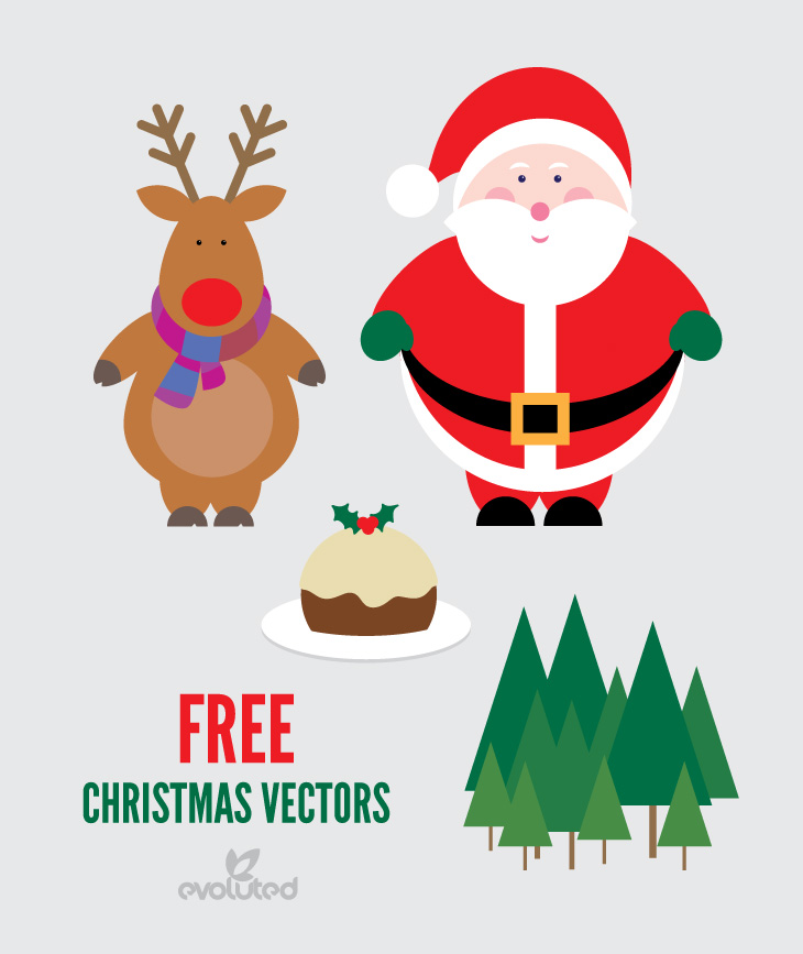 Free Vector Christmas Reindeer