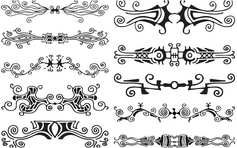 Free Vector Decorative Borders