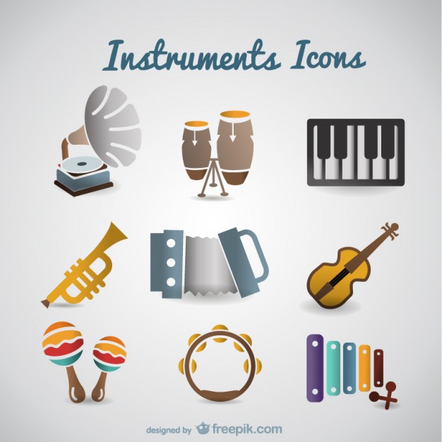 Free Vector Musical Instruments