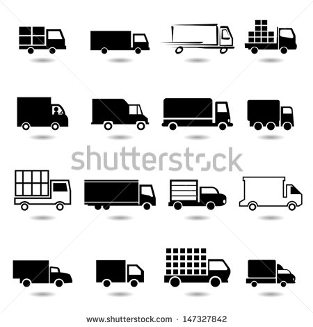 Free Vector Truck Icon