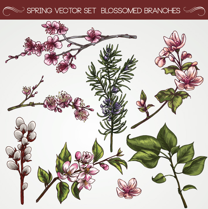 Free Vintage Vector Flower