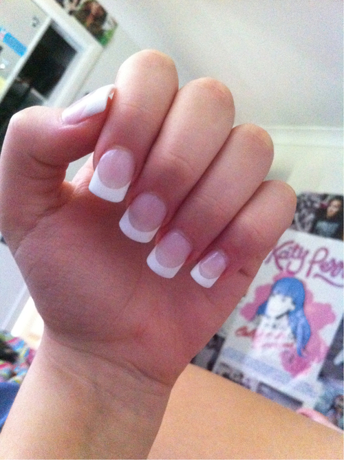 French Tip Nail Designs Tumblr