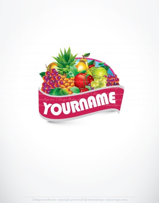 Fruit Logo Design Fruit Logo Design