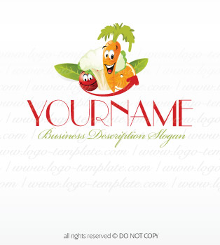 Fruits and Vegetables Logo Fruits and Vegetables Logo