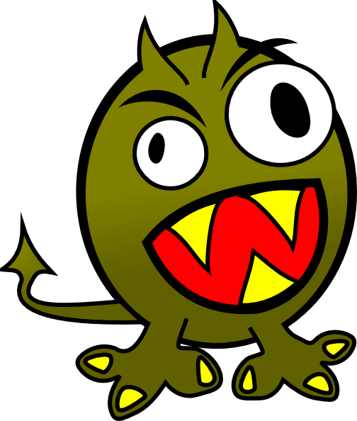 Funny Monster Clip Art