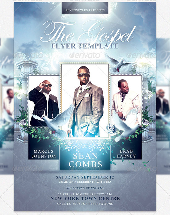 Gospel Concert Flyer Template